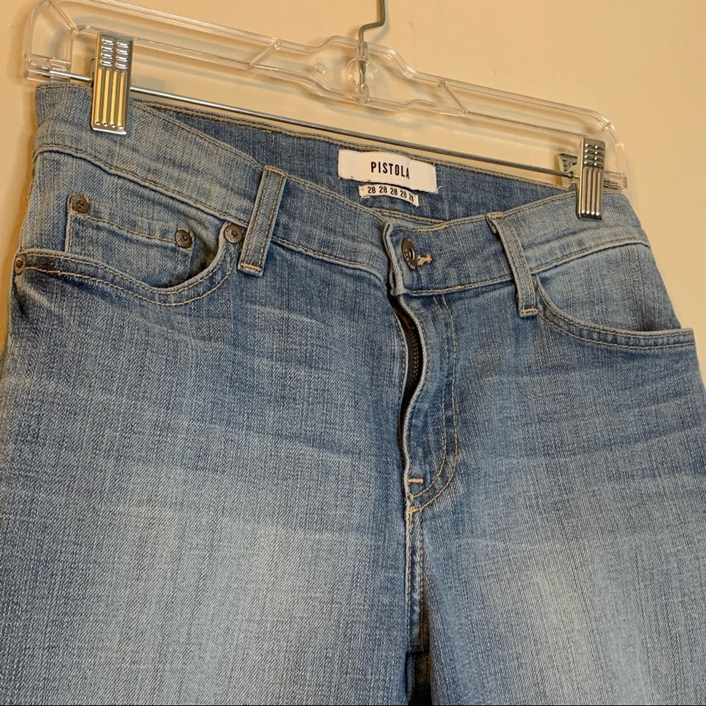 Pistola Ragged Cuff Ripped Jeans - Picture 4 of 7